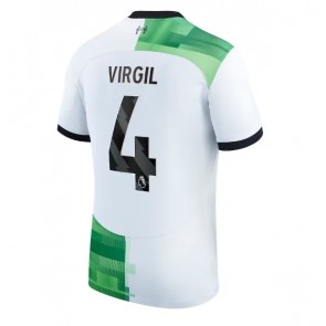 Liverpool Virgil van Dijk #4 Udebanetrøje 2023-24 Kort ærmer